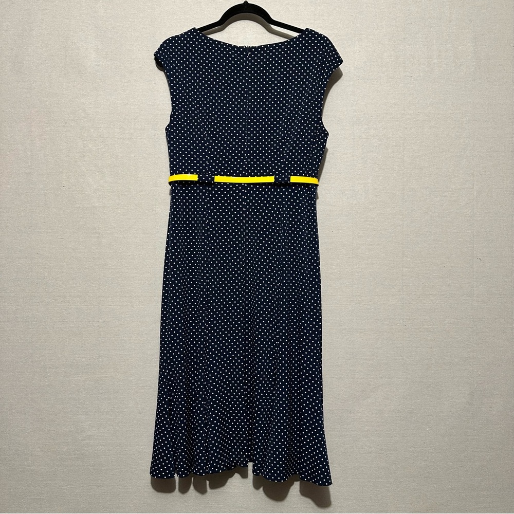Connected Apparel polka dot dress - size 12 - Picture 2 of 5